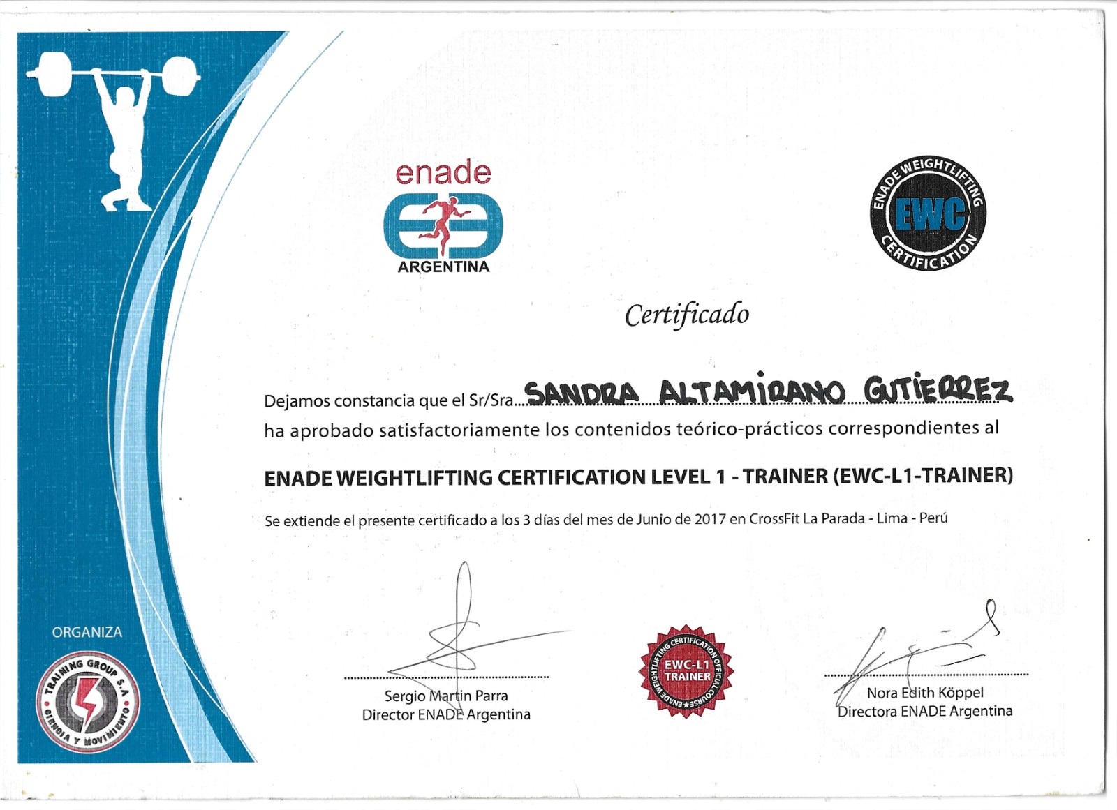 Certificación 6